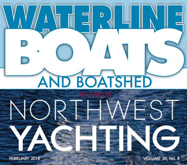 Waterlineboats.com 2017 Waterline Boatshed make Northwest Yachting nautical news