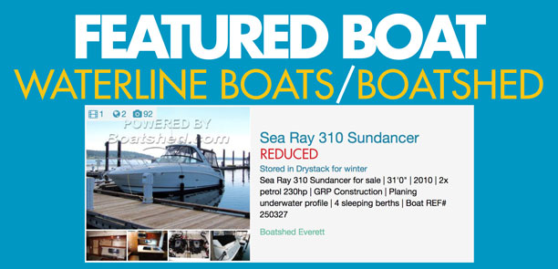 Sea Ray 310 - Waterline Boats Featured Boat