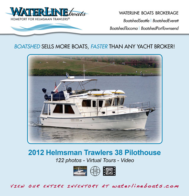 Helmsman 38 For Sale Waterline Boats Boatshed Seattle