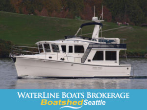Waterline Boats Featured Boat - Helmsman Trawlers 38 Pilothouse For Sale