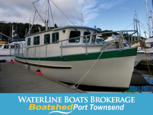 Albion Trawler For Sale by Waterline Boats / Boatshed Port Townsend