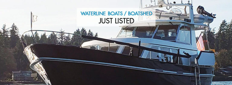 Lowland 471 Long Range Trawler For Sale by Waterline Boats / Boatshed Seattle