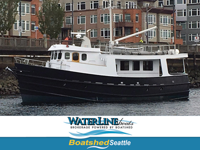 Waterline Boats / Boatshed Seattle Recently Listed - Halmatic 50 Expedition Trawler