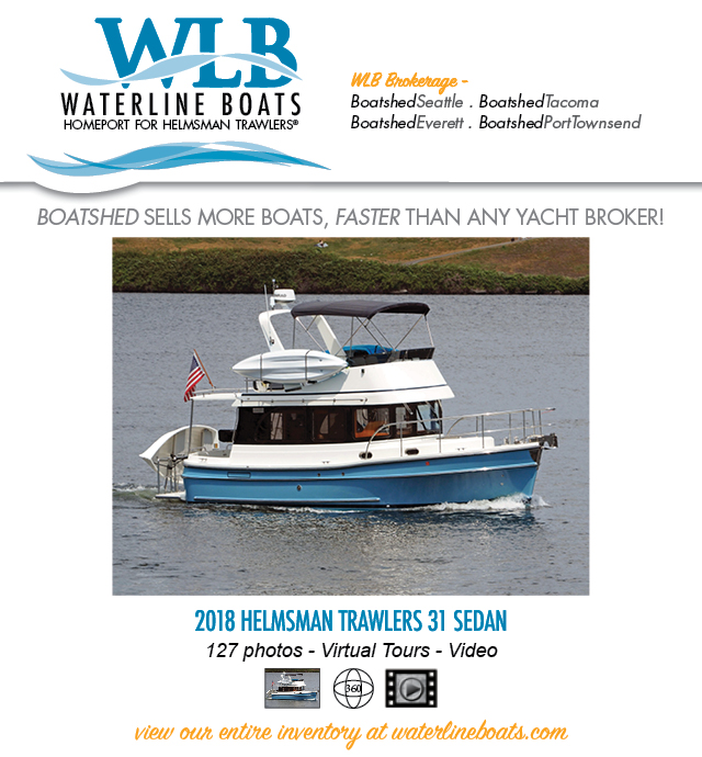 Recently Listed For Sale - 2018 Helmsman Trawlers 31 Sedan