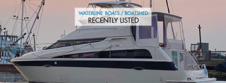 Just Listed For Sale by Waterline Boats / Boatshed Everett - Carver 47 Motoryacht Aft Cabin
