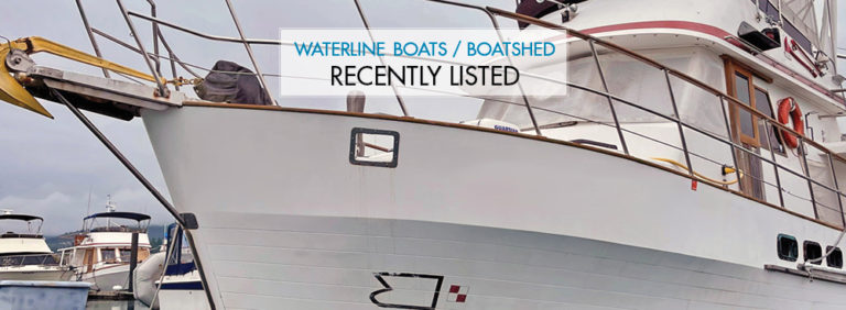King Yachts 47 Pilothouse Recently Listed For Sale by Waterline Boats / Boatshed Port Townsend
