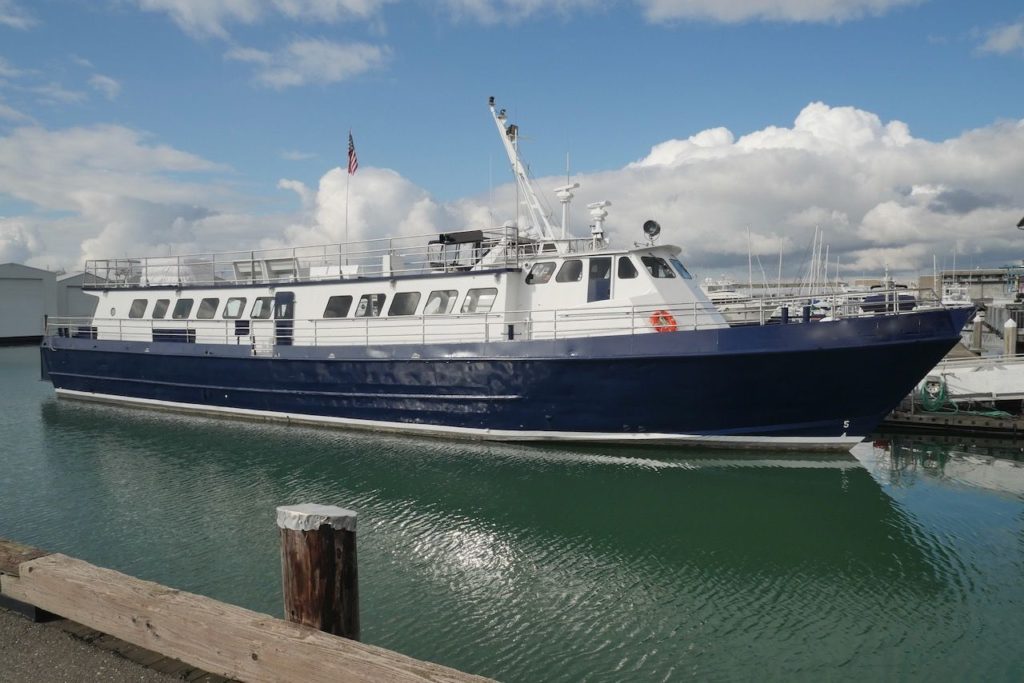 103 Swiftships Dinner / Cruise Conversion For Sale by Waterline Boats / Boatshed Port Townsend