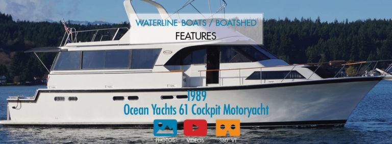Waterline Boats Features - Ocean 61 Cockpit Motoryacht