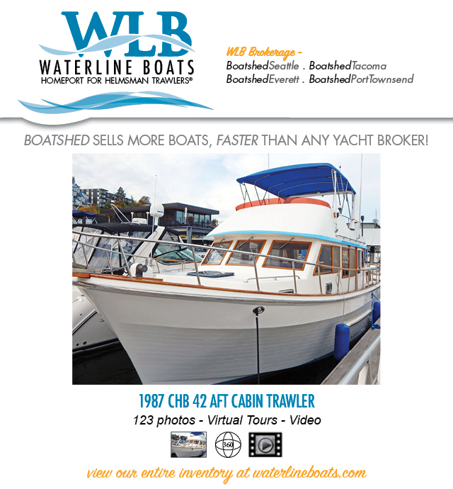 CHB 42 Aft Cabin Trawler - Just Listed at WLB!