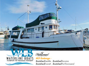 Benson 52 Fantail Trawler For Sale by Waterline Boats / Boatshed Seattle