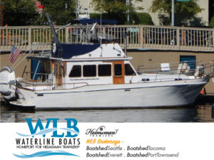 Californian 34 Sedan For Sale by Waterline Boats / Boatshed Seattle