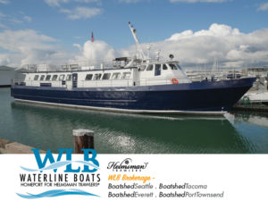 Swiftships Dinner / Cruise Vessel For Sale by Waterline Boats / Boatshed Port Townsend