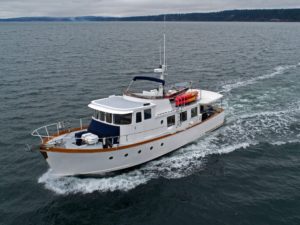 Willard 47 Dover Pilothouse for Sale by Waterline Boats / Boatshed Port Townsend