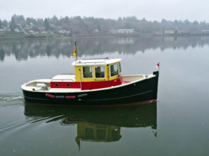 Devlin Godzilla 25 Mini Tug - Cruiser For Sale by Waterline Boats / Boatshed Port Townsend
