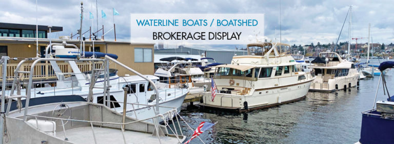 Waterline Boats / Boatshed Brokerage Display Moorage