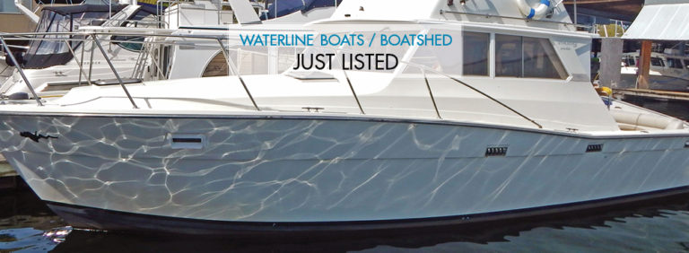 Viking 35 Convertible Just Listed For Sale by Waterline Boats / Boatshed Seattle