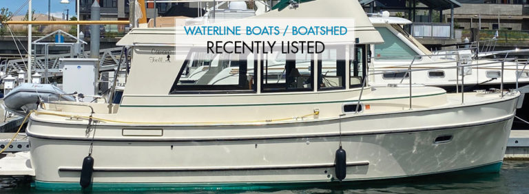 Recently Listed For Sale by Waterline Boats - Camano 31 Trawler Troll