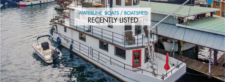 Custom Steel Tri-Deck Stern Wheeler Recently Listed For Sale by Waterline Boats / Boatshed Seattle