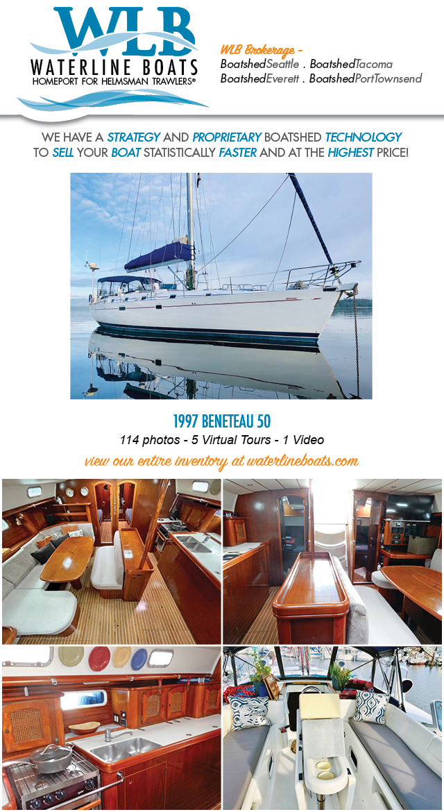 Beneteau 50 Recently Listed For Sale by Waterline Boats / Boatshed Seattle