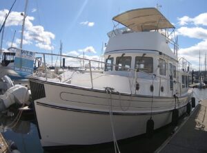 Nordic Tugs 37 Pilothouse For Sale by Waterline Boats / Boatshed Port Townsend / Boatshed Seattle