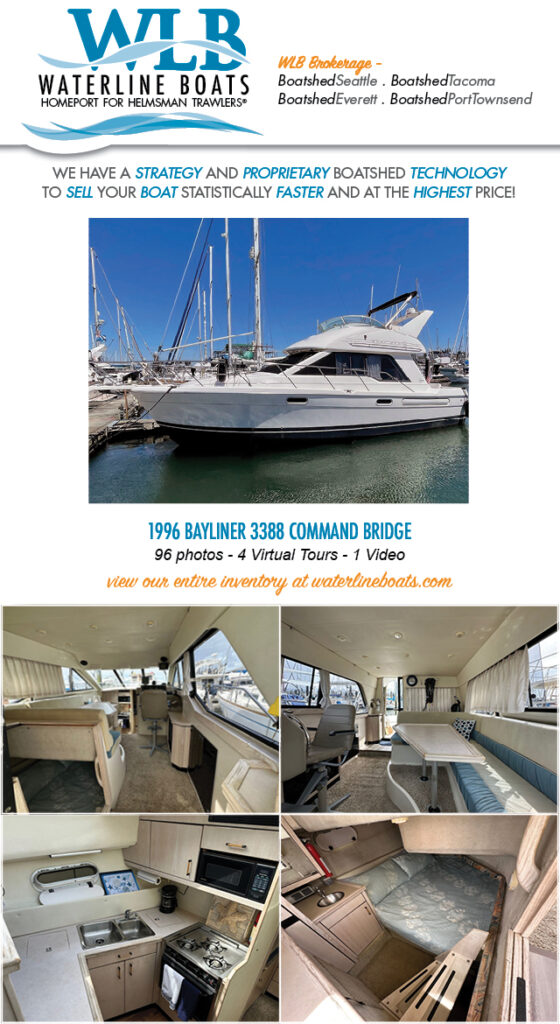 Bayliner 3388 Command Bridge For Sale by Waterline Boats / Boatshed Everett