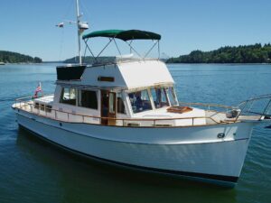 Grand Banks 42 Classic For Sale by Waterline Boats Port Townsend - Main Exterior Photo