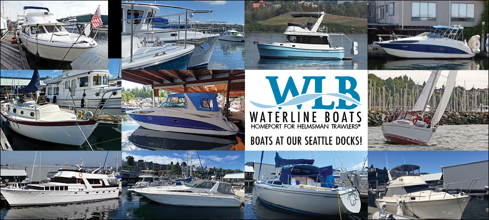Boats Afloat Sep 2023 Waterline Boats Seattle Display Docks!