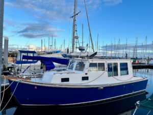 Jack Tar 26 Fast Trawler For Sale by Waterline Boats / Boatshed Port Townsend