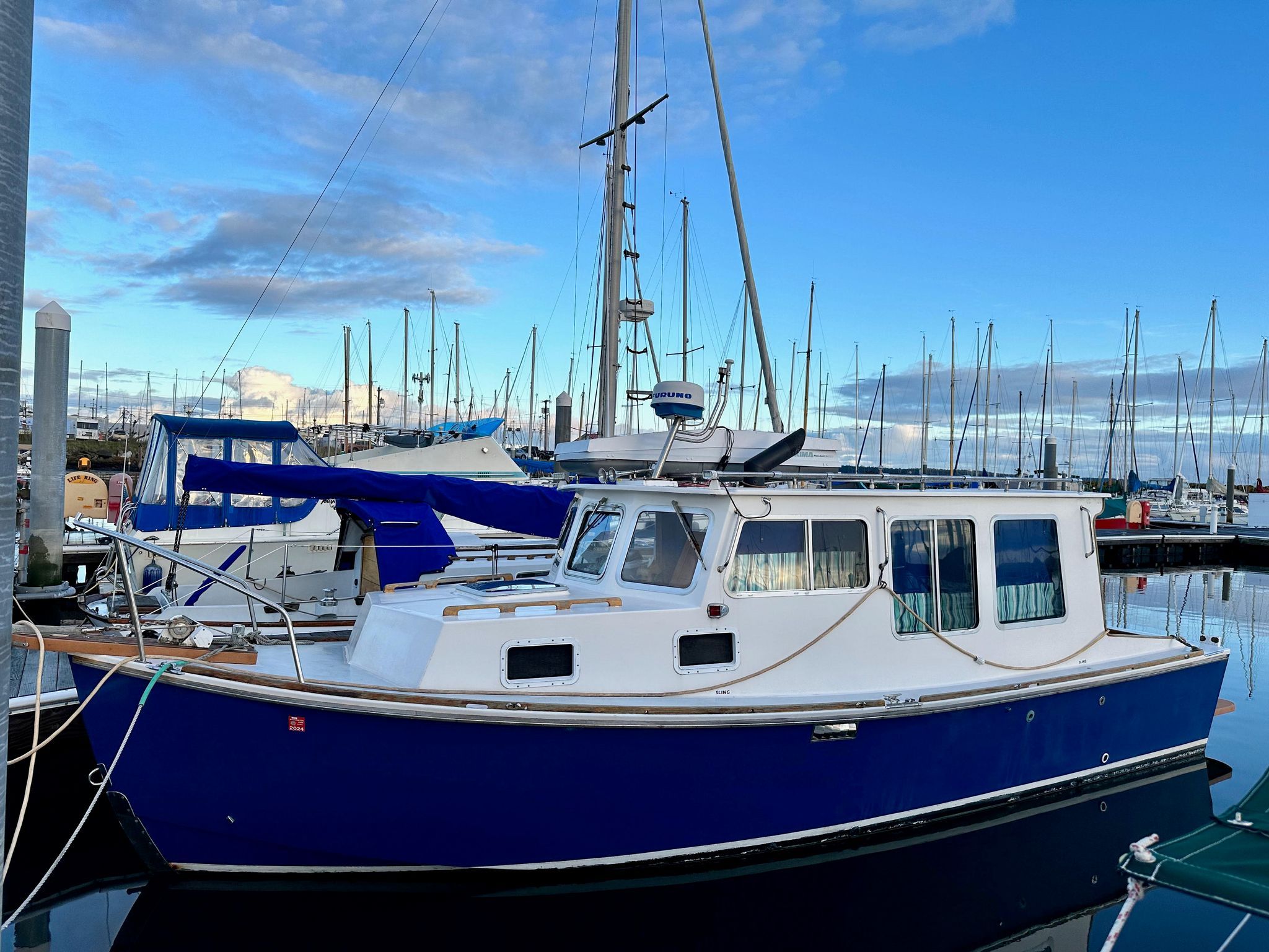 Jack Tar 26 Fast Trawler For Sale by Waterline Boats / Boatshed Port Townsend