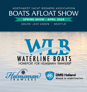 Waterline Boats - Helmsman Trawlers - MagnusMaster at Boats Afloat Show - April 2024